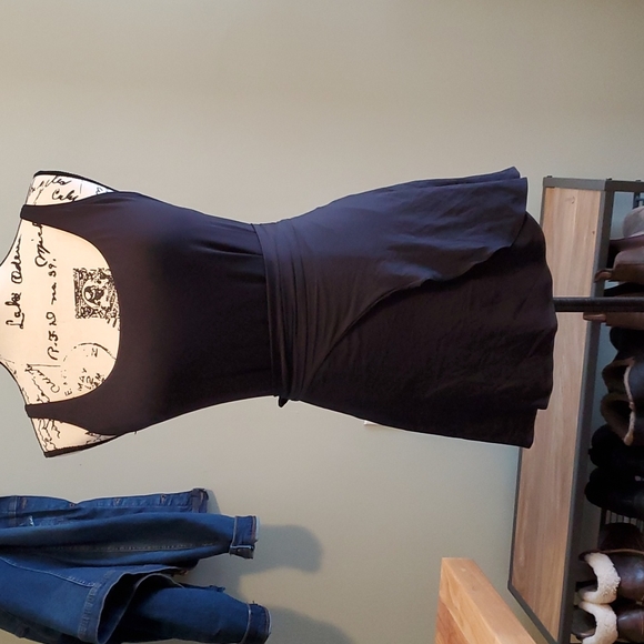 COCO REEF ▪︎ Contours Empress Sarong Chic Swim Skirt One Piece, Black - Picture 7 of 9